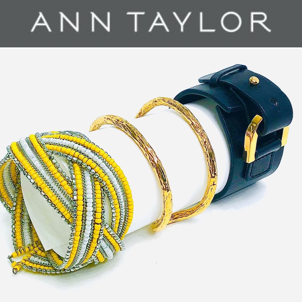 Ann Taylor🌟3🌟Cuff Bracelet Set